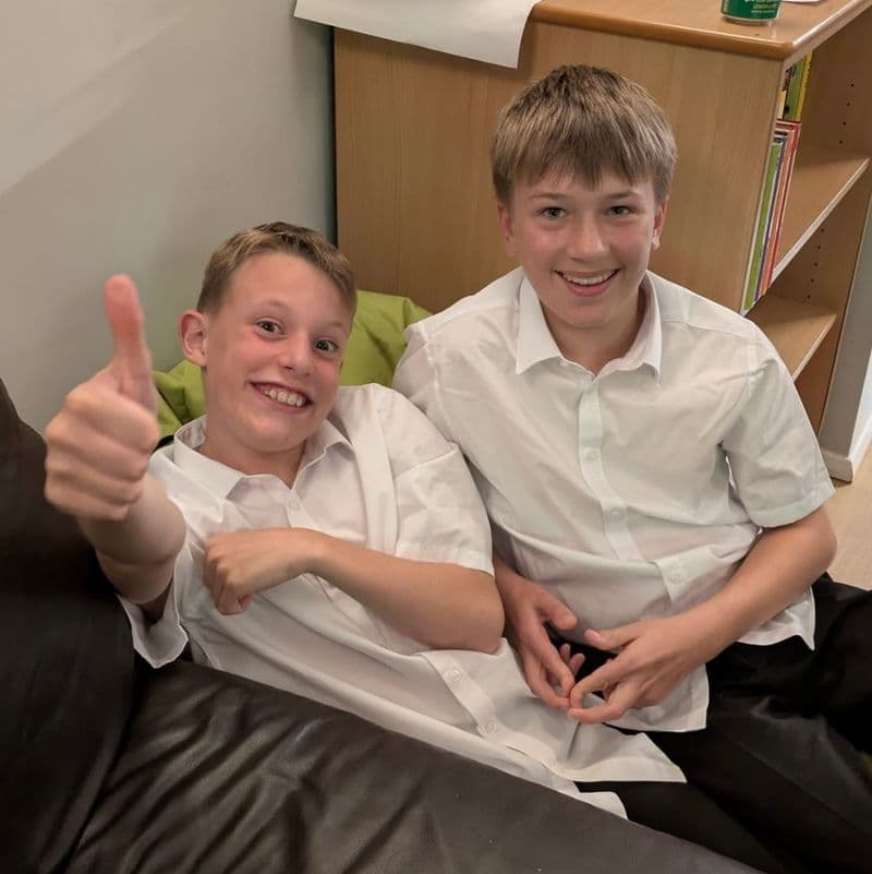 Matthew and Louis cycle to Uganda!